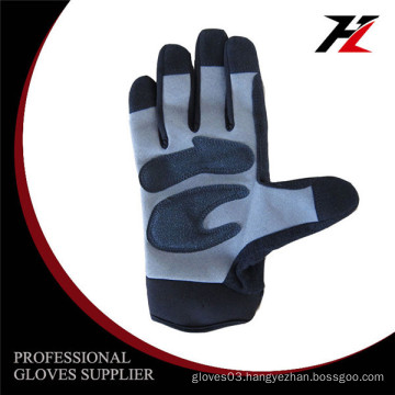 Micro fiber mechanic heavy duty anti-collision mechanic grip gloves